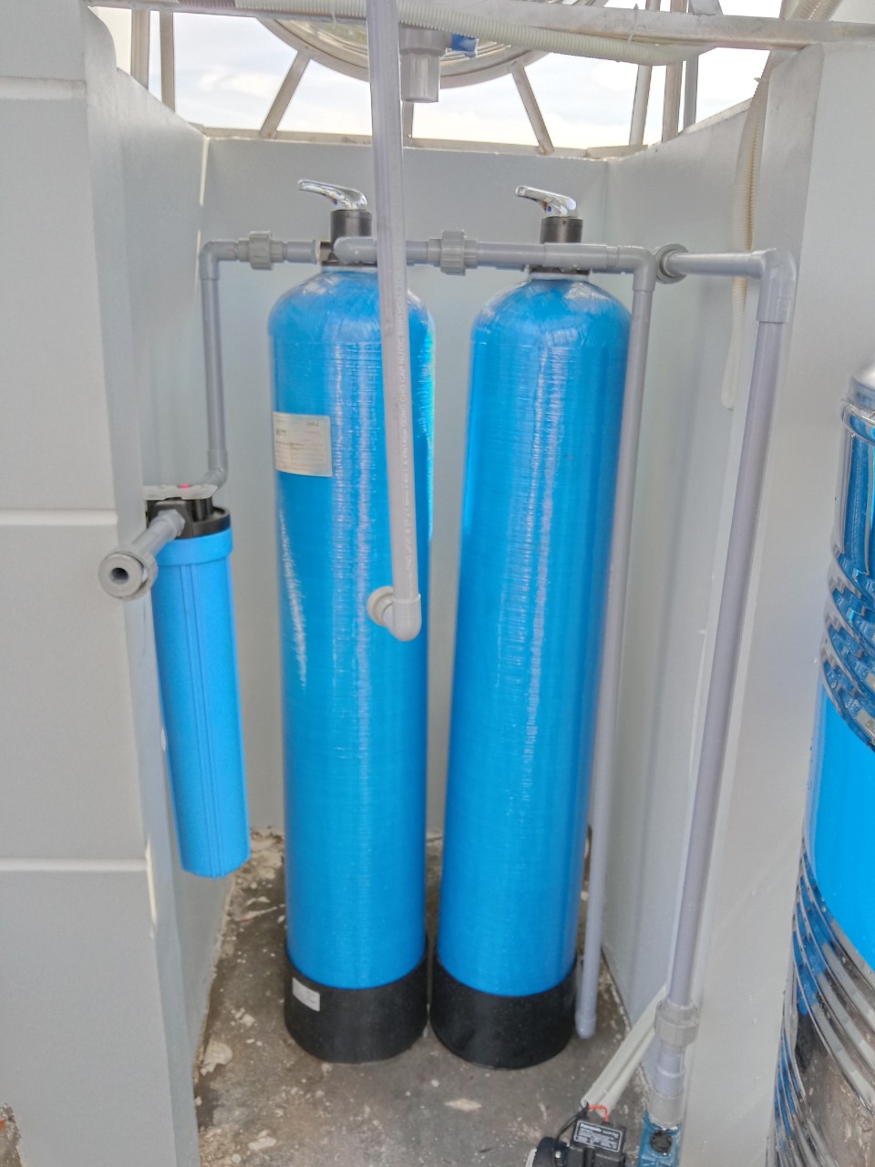 Các vật liệu dùng để lọc nước đầu nguồn giếng khoan gia đình CN